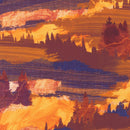 Landscape Sunset 108in Wide Sateen