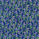 Small Flowers Peacock w/Metallic