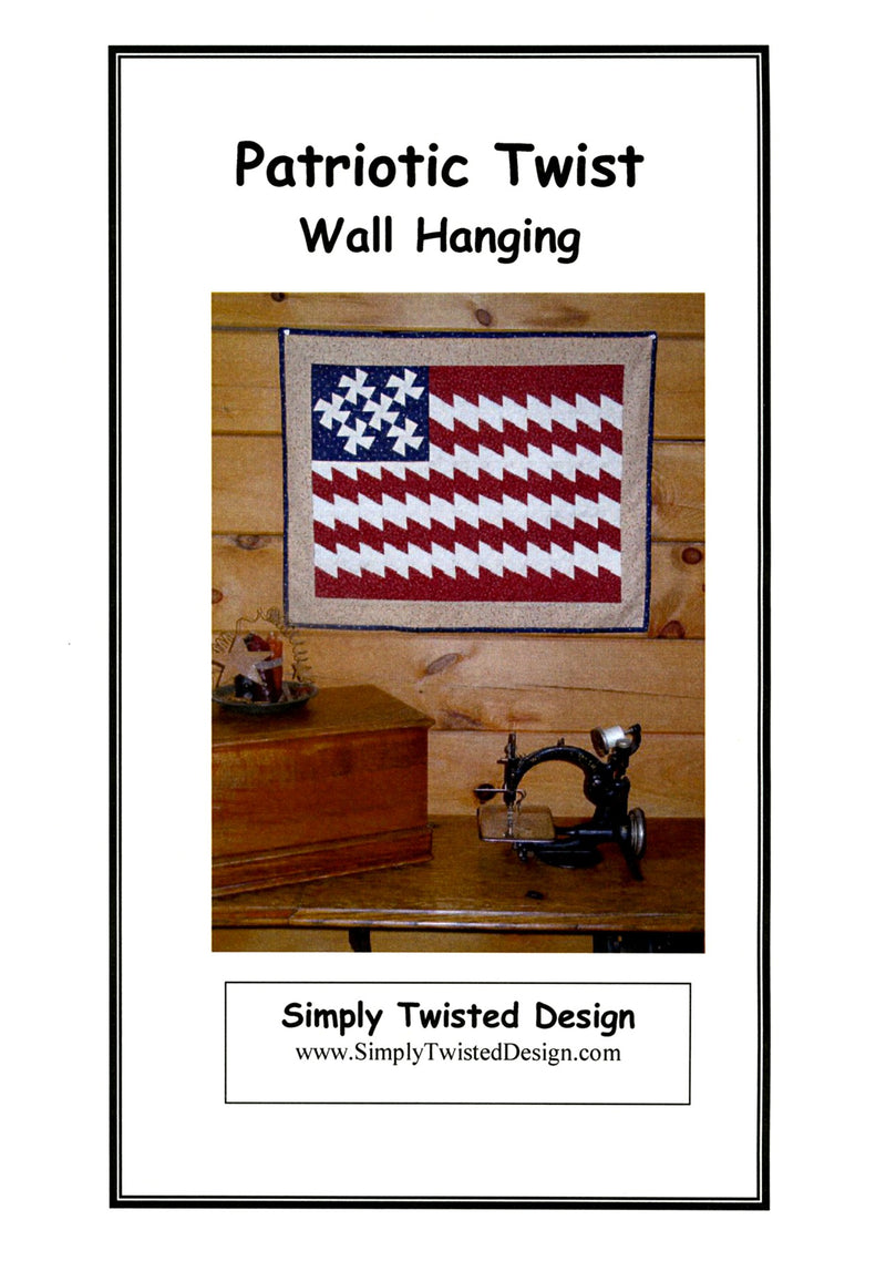 Patriotic Twist Wall Hanging
