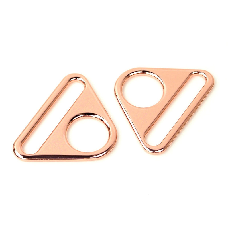 Triangle Ring 1-1/2in Rose Gold