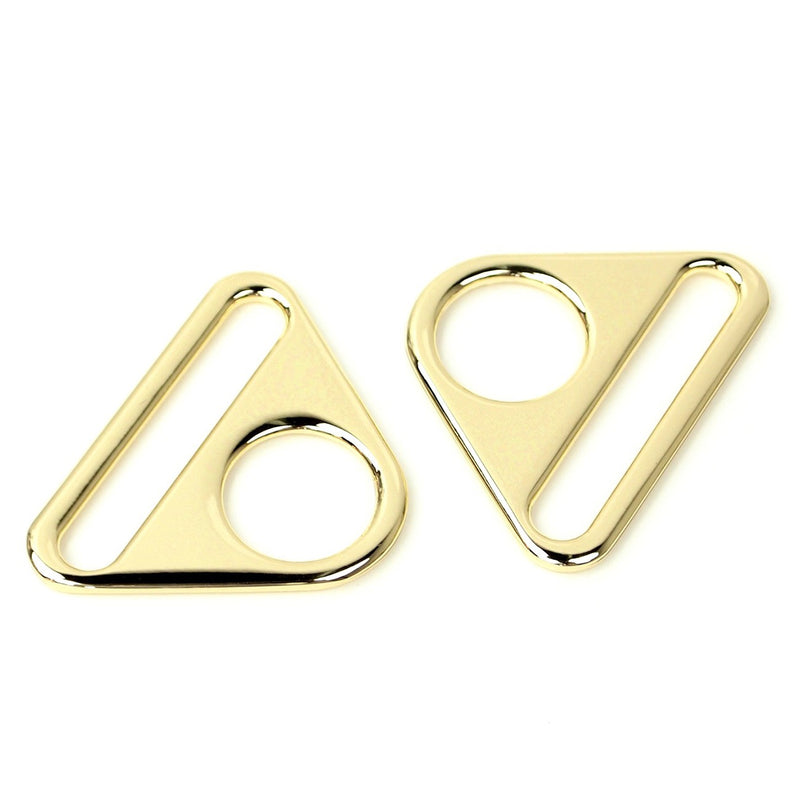 Triangle Ring 1-1/2in Gold