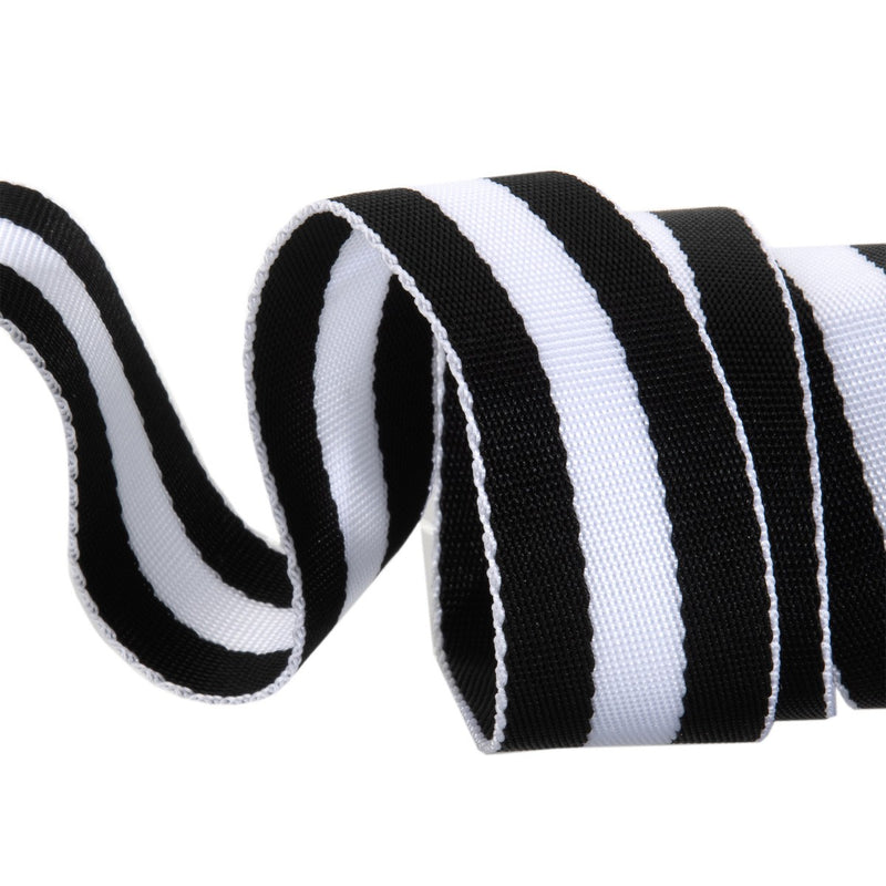 Tula Pink Webbing 2yd x 1.5in - Black and White