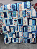 Taylor Quilt Kit Featuring Deep Blue Sea Collection