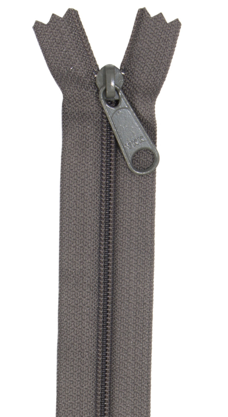 Handbag Zipper 24in Slate Grey