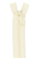 Handbag Zipper 24in Butter Cream
