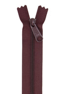 Handbag Zipper 24in Cranberry