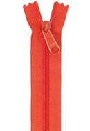 Handbag Zipper 24in Tangerine