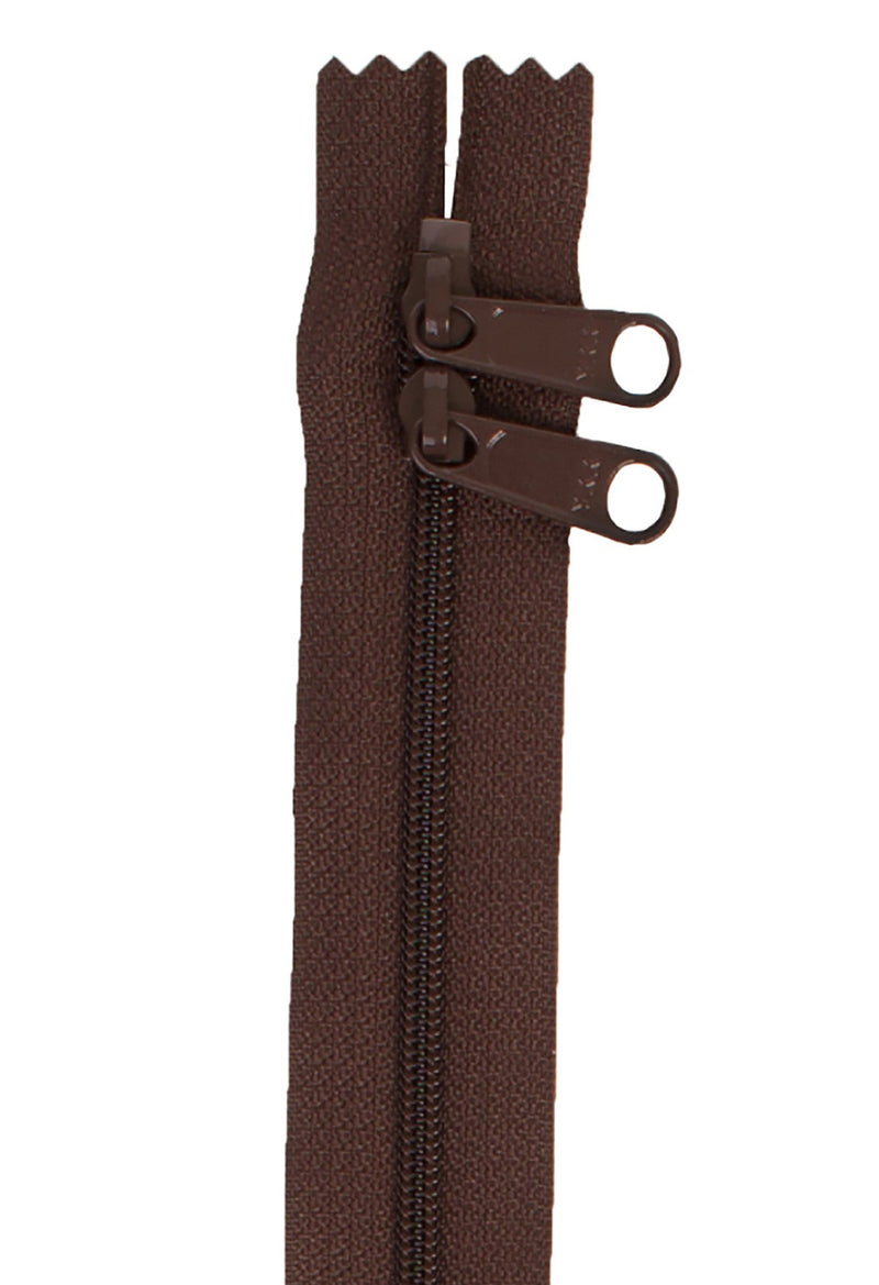 Handbag Zipper 30in Double-Slide - Sable