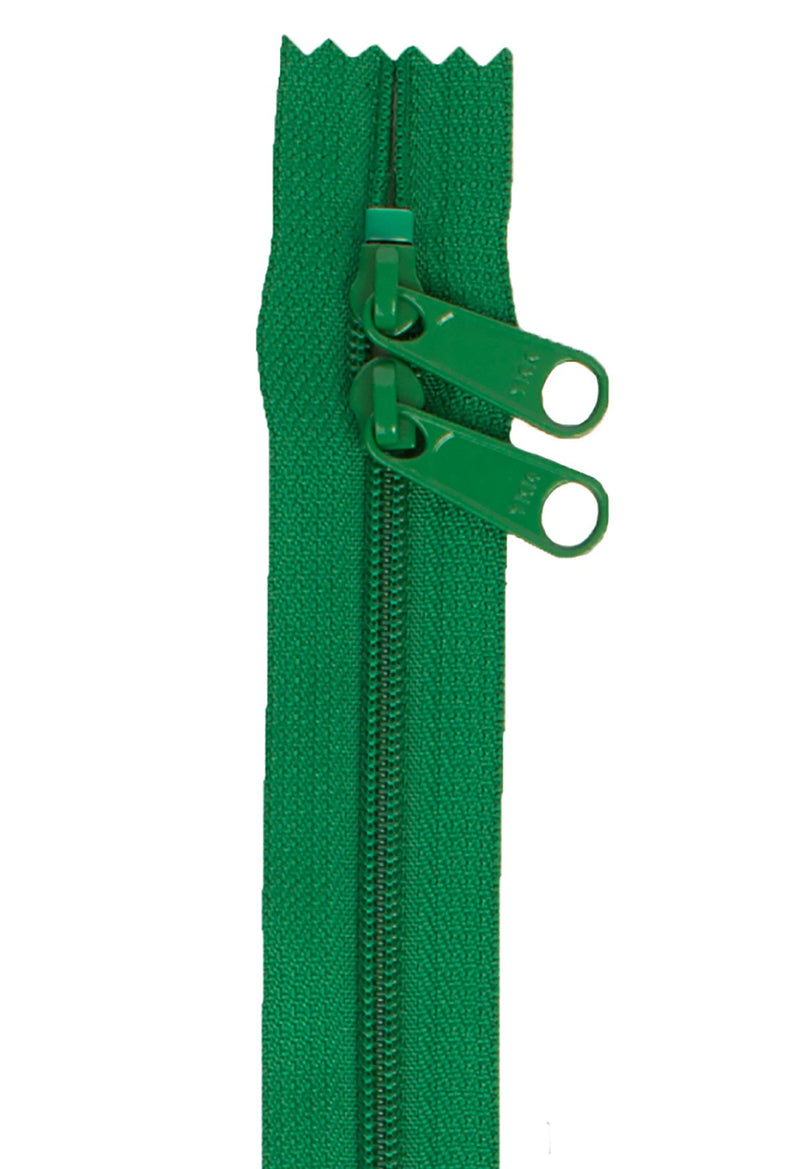 Handbag Zipper 30in Double-Slide - Jewel Green