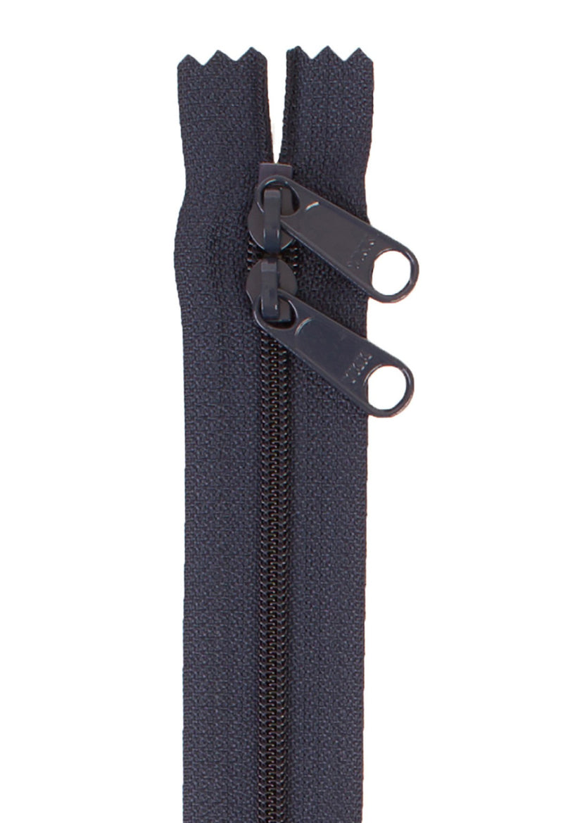 Handbag Zipper 30in Navy