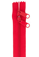 Handbag Zipper 40in Hot Red