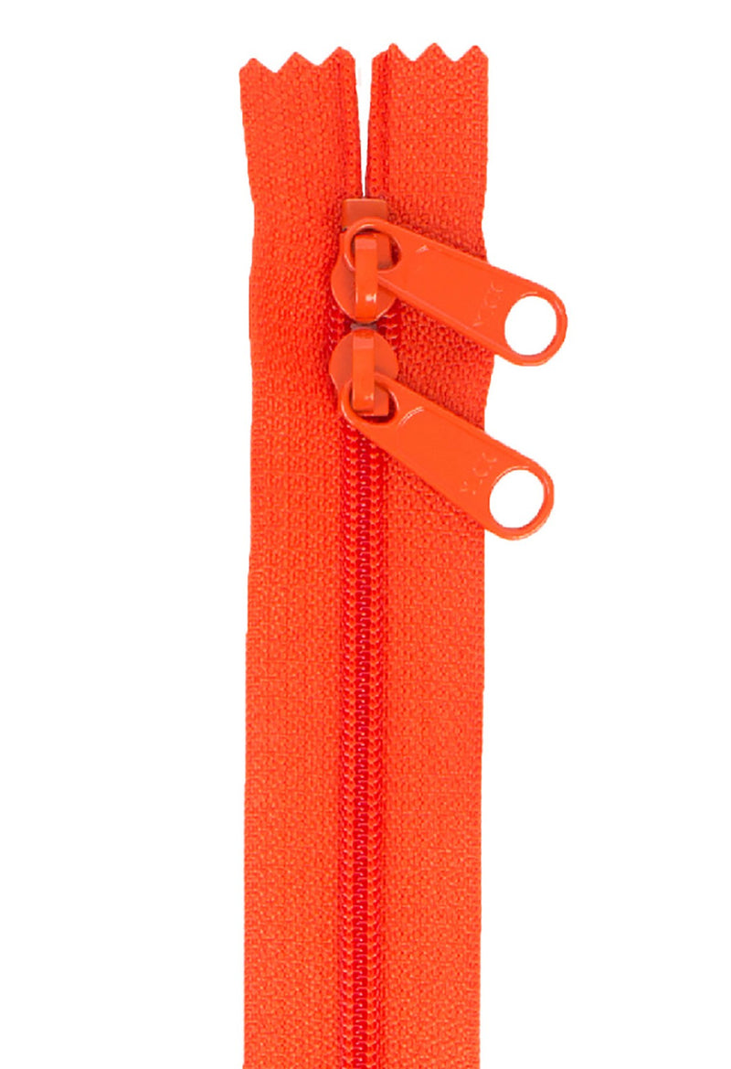 Handbag Zipper 40in Tangerine