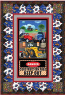 Construction Zone Quilt Kit 1