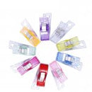 Plastic Sewing Clips | 100 Clips Jar | Easy Quilting Corner